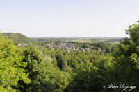 Alsdorf abseits aller Straßen, Bergehalde Noppenberg, Foto-Nr. 32, 24.05.2009<br />Rundweg auf halber Höhe