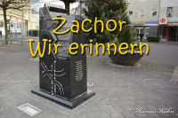 Gedenkstätten, Zachor Wir erinnern, Foto-Nr. 2, 21.11.2010|50.8728179932,6.1605834961