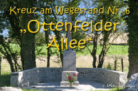 Kreuze am Wegesrand, 06. &quot;Ottenfelder Allee&quot;, Foto-Nr. 2, 02.04.2007