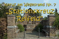Kreuze am Wegesrand, 07. &quot;Stationskreuz Reifeld&quot;, Foto-Nr. 2, 22.04.2011|50.85912778,6.12973889