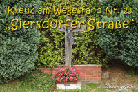 Kreuze am Wegesrand, 23. &quot;Siersdorfer Straße&quot;, Foto-Nr. 2, 19.09.2010|50.8799585197,6.1814725397
