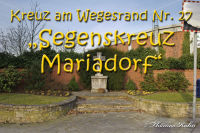 Kreuze am Wegesrand, 27. &quot;Segenskreuz Mariadorf&quot;, Foto-Nr. 2, 12.03.2011|50.86073812,6.1940869697