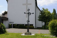 Kreuze am Wegesrand, 29. &quot;Kirche Broicher Siedlung&quot;, Foto-Nr. 3, 02.06.2010|50.8489305597,6.18320556