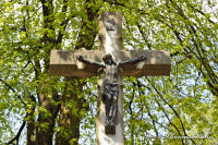 Sehenswürdigkeiten, Hochkreuz Friedhof Hoengen, Foto-Nr. 6, 17.04.2011|50.86786111,6.20975