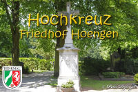Sehenswürdigkeiten, Hochkreuz Friedhof Hoengen, Foto-Nr. 2, 17.04.2011<br />Offizielles Denkmal der Stadt Alsdorf|50.86786111,6.20975